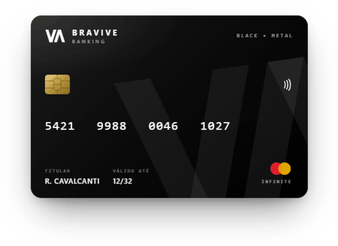 Cartão Bravive Black